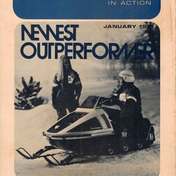 1971 - "Motorcycle Enthusiast" - Harley-Davidson Periodical - Paper