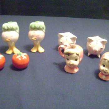 Vintage Salt & Pepper Shakers