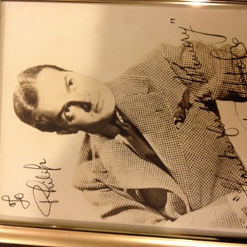 Bob Hope signed