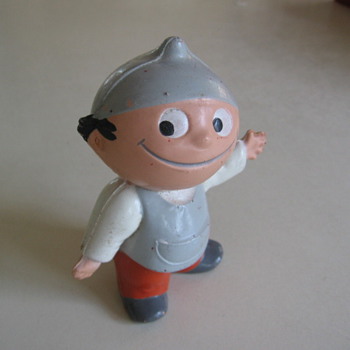 Plastic vinyl Rubber Toy Figure from Japan ?? 1960's ?? - Toys