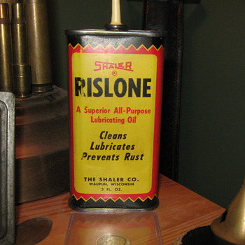 Shaler Rislone 3 oz. Oiler can - Petroliana