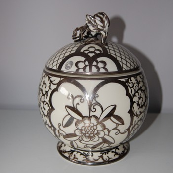 Art Deco Gio Ponti/Guido Andlovitz style Pot 1940 - Art Pottery