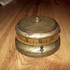 Large Nickel Lux Annular "Mystery Rotary" (aka "Tape Measure") Clock, 1935