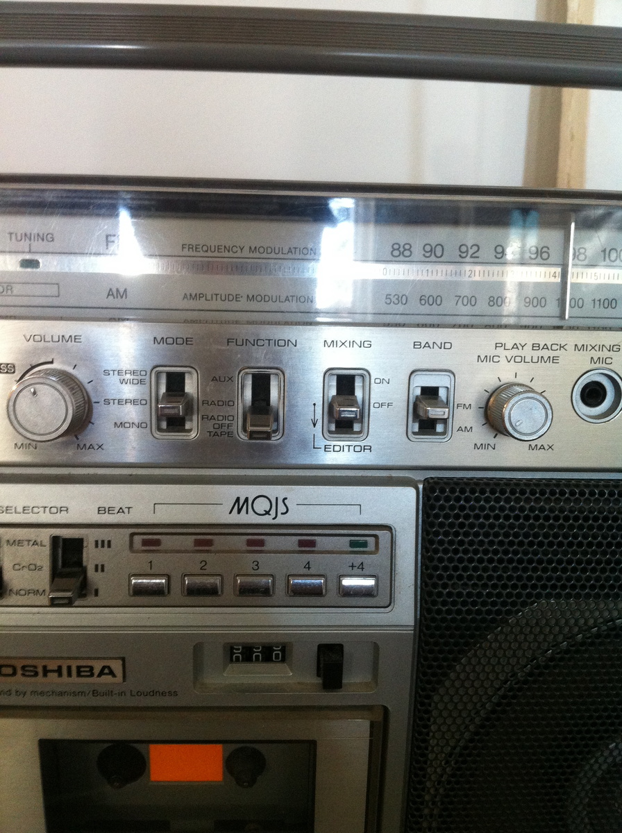 Toshiba Boombox. Collectors Weekly