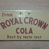 Royal Crown Cola Sign