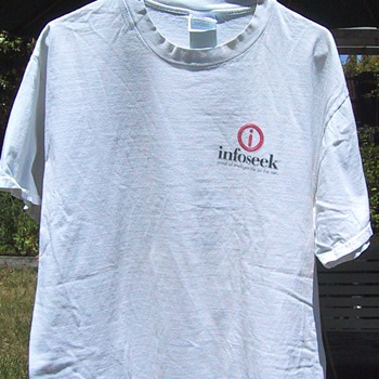Infoseek t-shirt, circa 1998 - Mens Clothing
