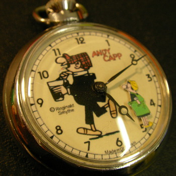 Andy Capp Animated Pocket Watch - Pocket Watches