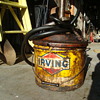 irving grease  can 