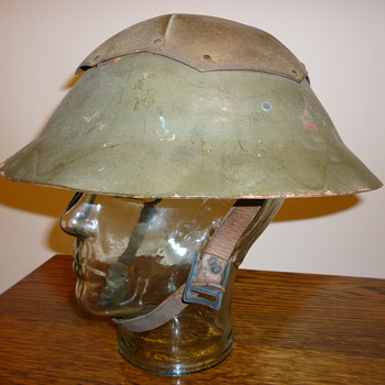 British WWII Civil Defence helmet - Military and Wartime