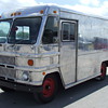 Vintage polished aluminum step-van