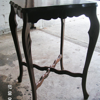 Small hand carved candle table ? - Furniture