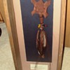 Magical Wand or Shamans Mask of Buffalo vertebre 