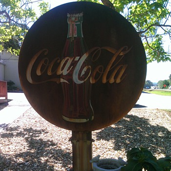 Coca-Cola sign - Coca-Cola