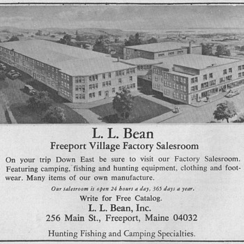 1967 - L.L. Bean Advertisement