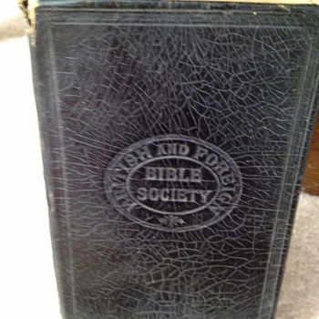 Vintage bible 