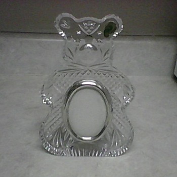 WATERFORD TEDDY BEAR FRAME - Glassware