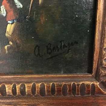 Vintage or Antique Oil Painting, Looking for name of artist - Visual Art
