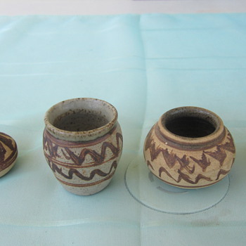 Miniture Pottery vases - Art Pottery