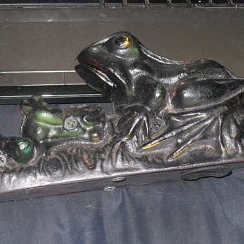 cast iron bank