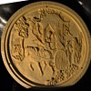 Very heavy and old resin rondel - Japanese?
