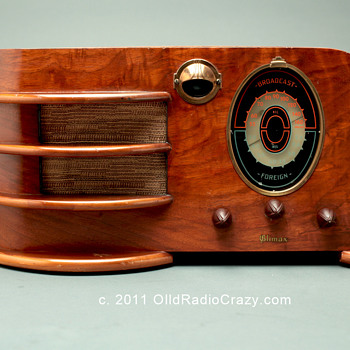 Art Deco Climax Model 60 Tube Radio - Radios