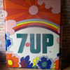 Vintage Peter Max 7-up Sign