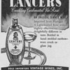 1950 Lancers Wine Advertisement