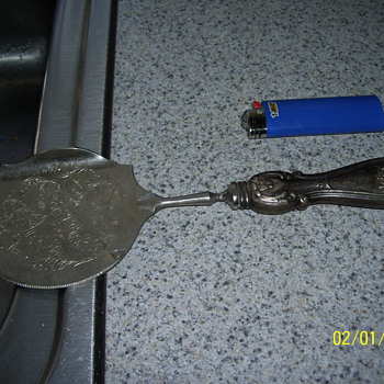 r-italy old cake knife italy