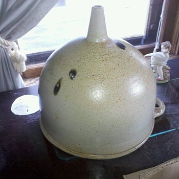 Huge Salt Glaze Funnel - Art Pottery