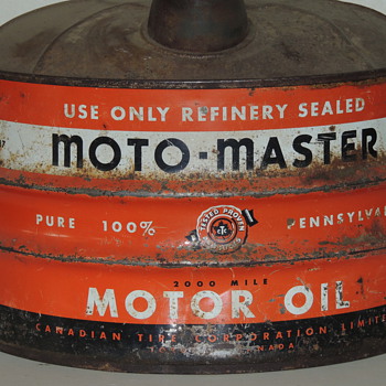 moto-master 2 imp.gal. oil can