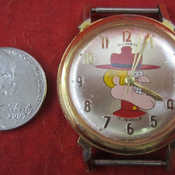 Jay Ward Dudley Do Right Watch - Wristwatches