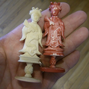 Ivory Chess Set - Asian