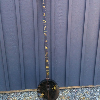 Folk Art Primitive Upright Bass - Folk Art