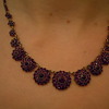 My Edwardian Era Garnet Necklace