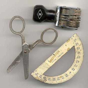 Old desk supplies, Made in USA - Office