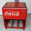 Nice Old Large Store Coca Cola Cooler 