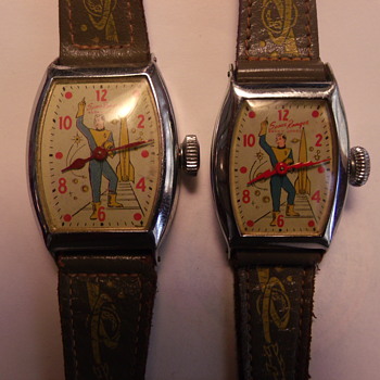 1954 Ingraham Rocky Jones Space Ranger Wrist Watches - Wristwatches