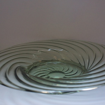 Whitefriars Sea Green Bowl - Art Glass