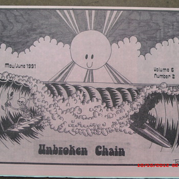 From my Grateful Dead Collection Unbroken Chain Vol.6 No.2 May-June 1991