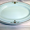 1925 BUFFALO CHINA SERVING PLATE 13 1/2 "