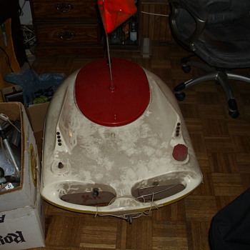 antique italian boat or scuba device