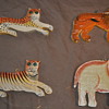 Handpainted Wood Animals