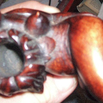 Carved Wood Nude Pipe - Need Help with ID or any Info Please