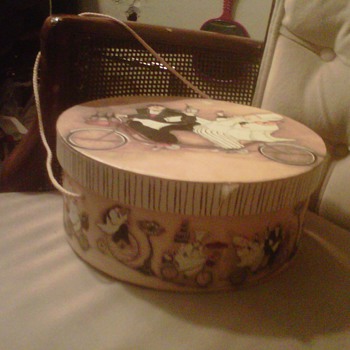 pretty cool hat box - Hats