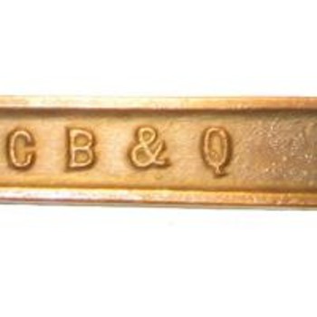 Chicago Burlington and Quincy Railroad Wrench