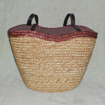 Woven Straw Totebag