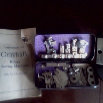 1920's Graybar sewing machine