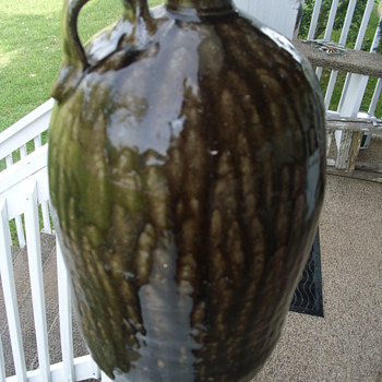 Large Heavy jug - Art Pottery