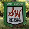 Vintage S&H Greenstamp sign