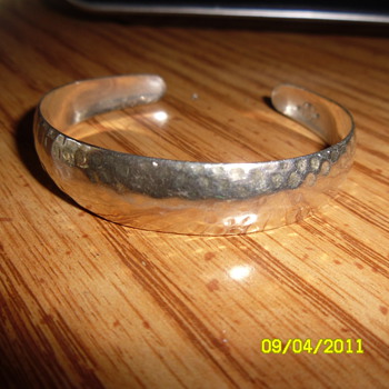 B R Sterling Silver Bracelet? When Where was it Made??